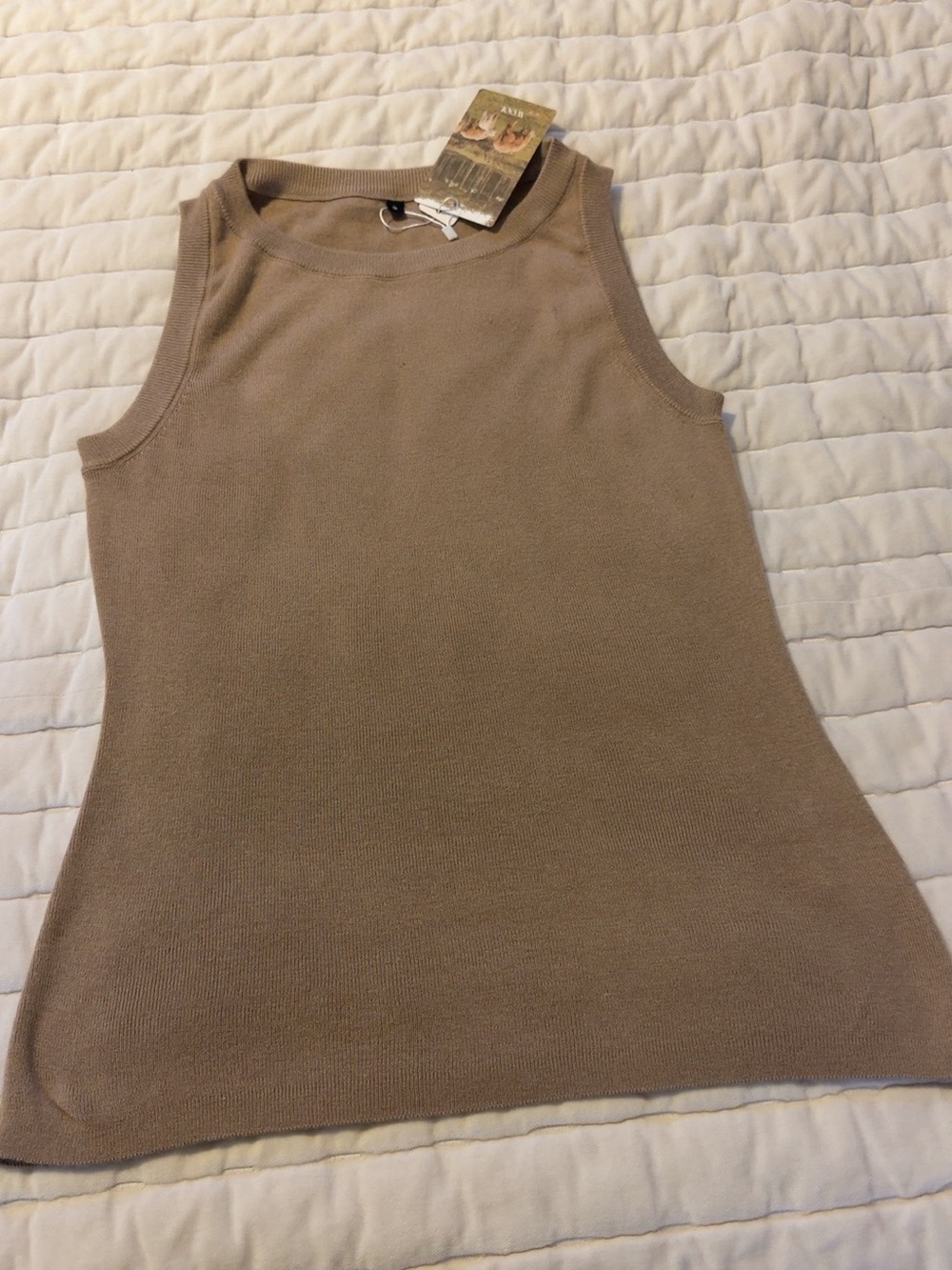 Arach & Cloz 100% Wool Sleeveless Knit Top
